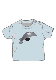 pirat t-shirt dziecięcy 4807